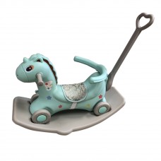 Toytexx 3 in 1 Push Ride Rocking Horse (Rocking/ Wheeled Gilding Car/ Pusher)